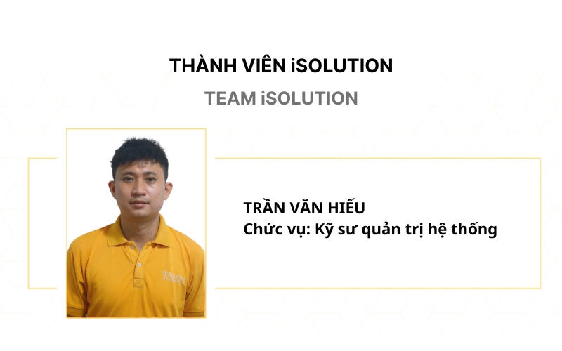 iSolution - Giải pháp công nghệ và dịch vụ hạ tầng #6