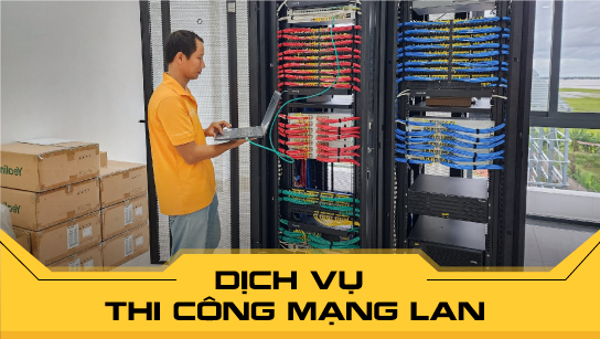 Thi công mạng LAN-iSolution #thumbnail