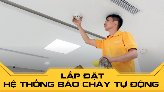 Thi công lắp đặt báo cháy tự động-iSolution #thumbnail