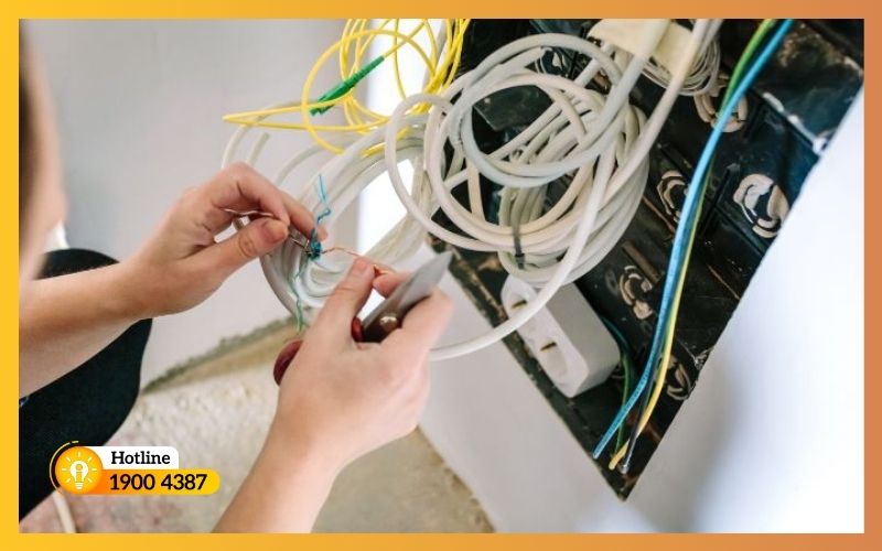 đi dây mạng âm tường góp phần tăng tính thẩm mỹ