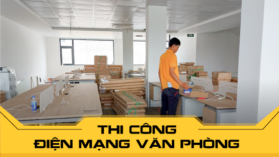 Thi công điện mạng văn phòng-iSolution #thumbnail
