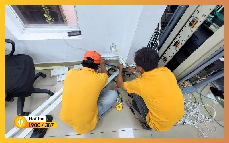 Thi công điện mạng văn phòng-iSolution #6