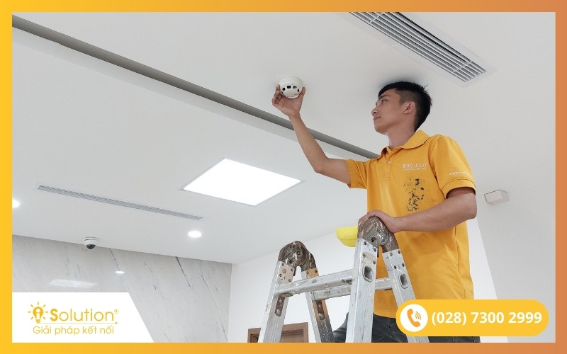 Thi công lắp đặt báo cháy tự động-iSolution #12