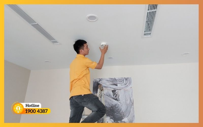 Thi công lắp đặt báo cháy tự động-iSolution #3