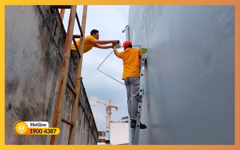 Lắp đặt camera an ninh khu phố-iSolution #2