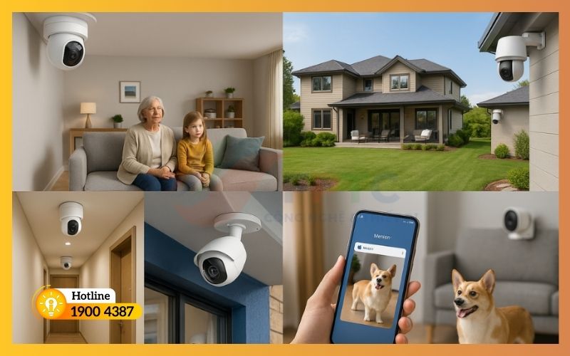 Lắp đặt camera cho gia đình-iSolution #3