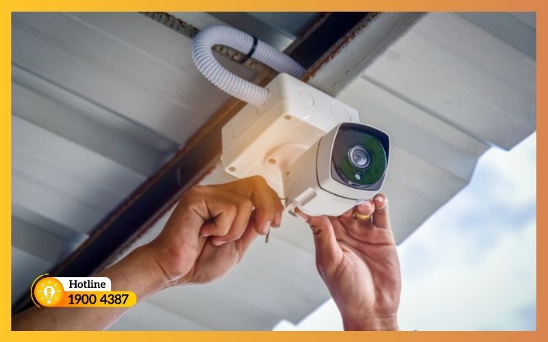 Lắp đặt camera ngoài trời-iSolution #11