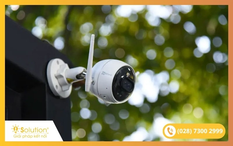 Lắp đặt camera ngoài trời-iSolution #7
