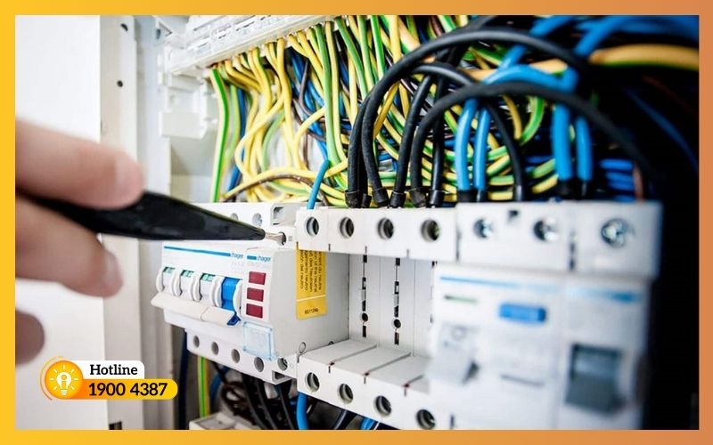 Hệ thống điện nhẹ bao gồm các hạng mục điện sử dụng điện áp thấp