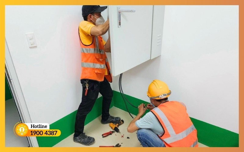 thi cong he thong dien 9