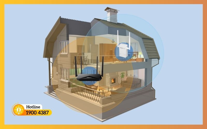 WiFi cho nhà 4 tầng-iSolution #4