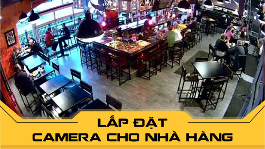 Lắp đặt camera cho nhà hàng-iSolution #thumbnail