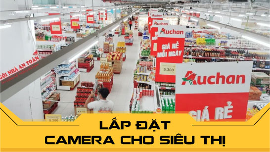 Lắp đặt camera cho siêu thị-iSolution #thumbnail
