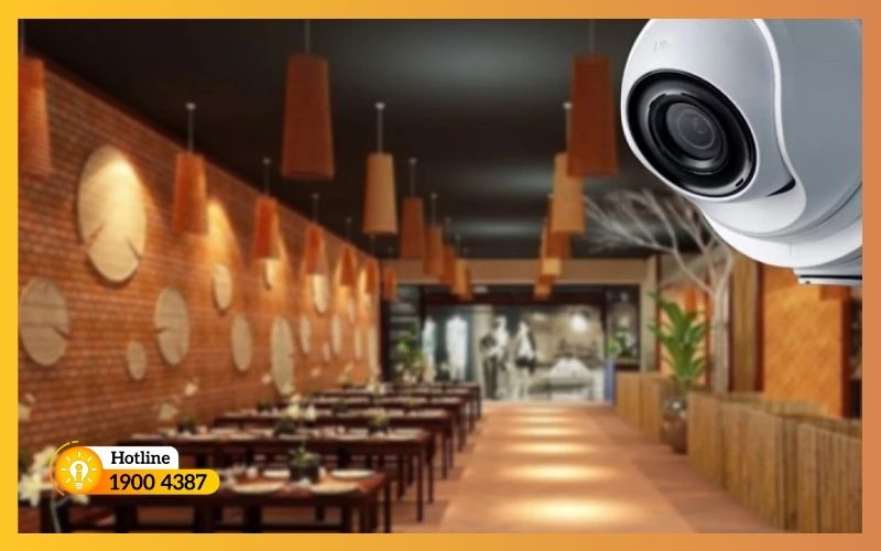 Lắp đặt camera cho nhà hàng-iSolution #3