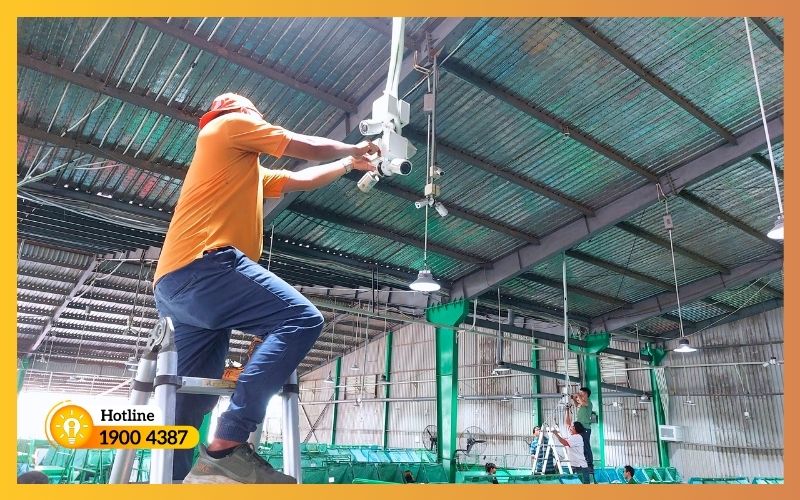 Lắp đặt camera nhà xưởng-iSolution #10