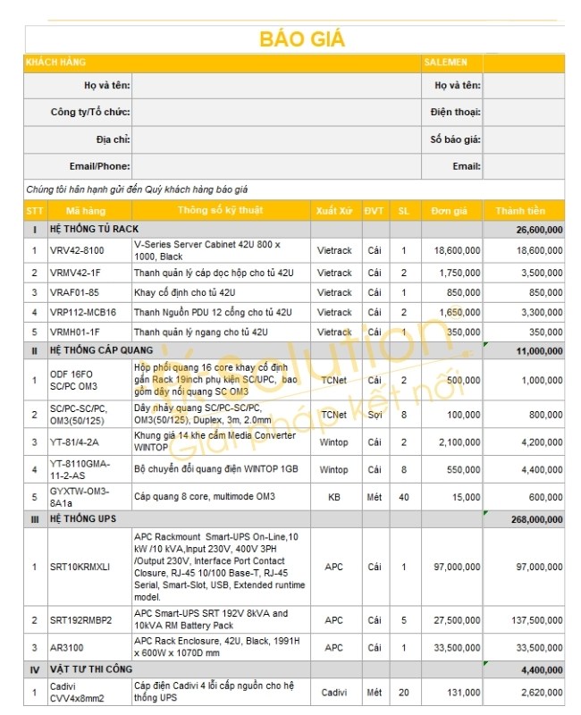 Bảng giá thi công hệ thống lưu điện tham khảo 2025 (1)