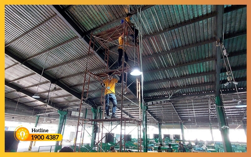 Dự toán lắp đặt mạng LAN thể hiện chi tiết từng phần công việc