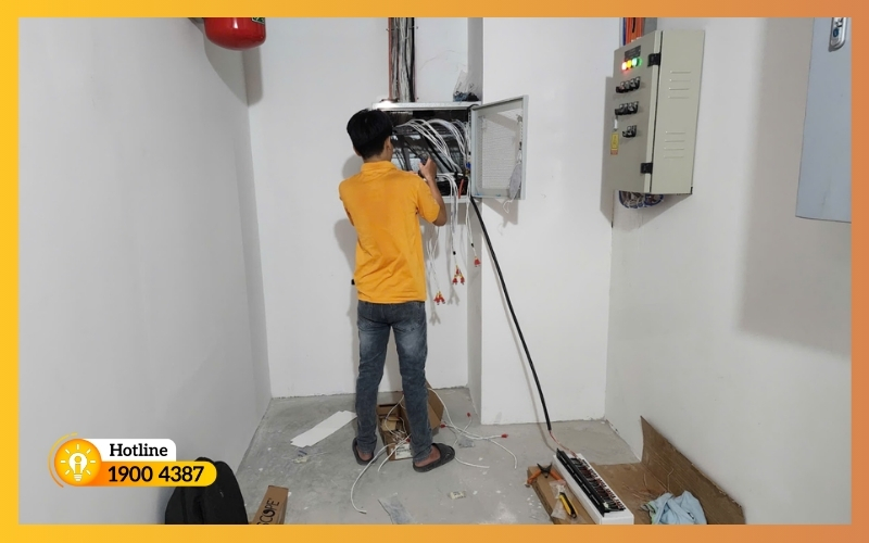 Đảm bảo an toàn cách điện, nối đất, chống quá tải