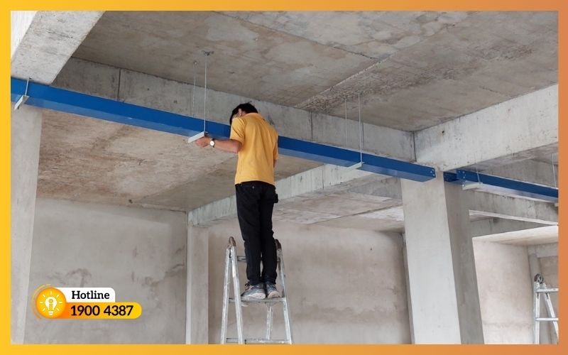 Thi công điện nhẹ cho trung tâm thương mại