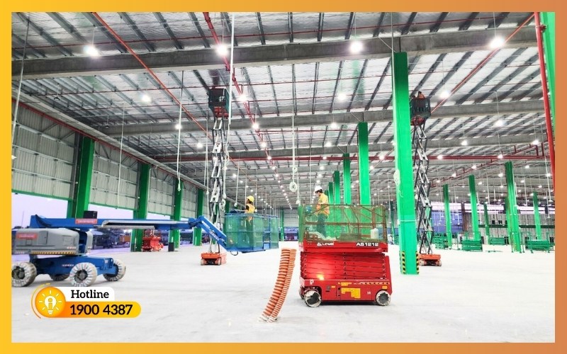 Lưu ý cần nắm khi lắp đặt hệ thống điện nhẹ nhà xưởng