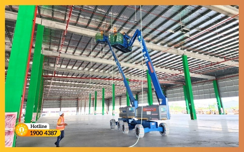 Quy trình thi công điện nhẹ nhà xưởng chuẩn chỉnh