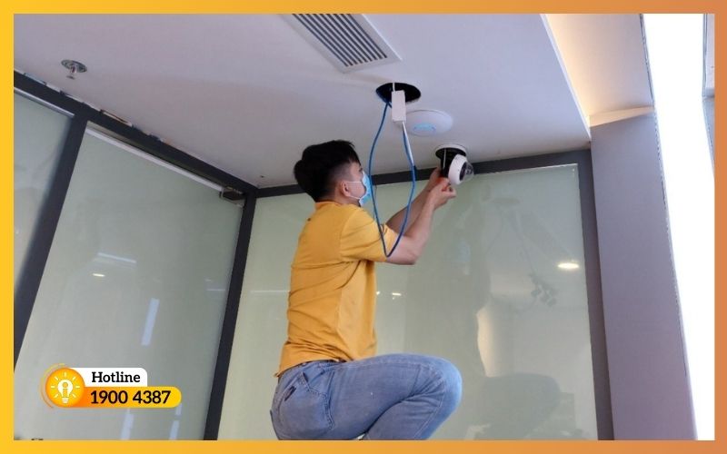 iSolution thi công camera giám sát 24/7