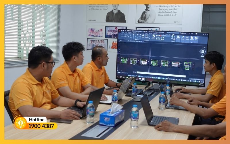 Quy trình thi công điện nhẹ tại khách sạn an toàn và hiệu quả tại iSolution