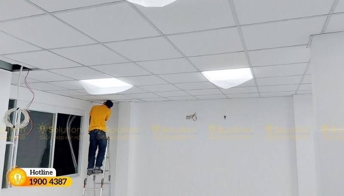 thi cong he thong dien chieu sang va mang lan cho cong ty hung phat 1