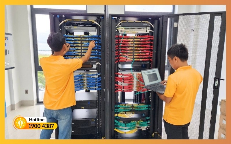 Thiết kế, lắp đặt hệ thống mạng cáp cấu trúc