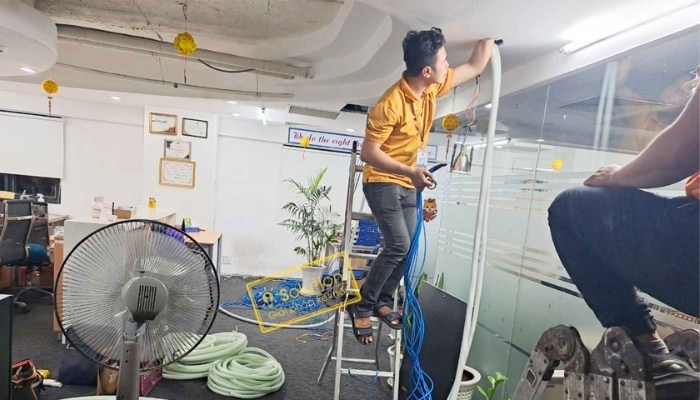 thi cong mang lan cho cong ty interfracht overseas vietnam 2