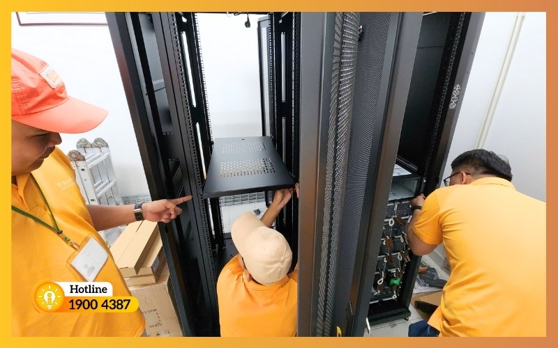 Quy trình thi công phòng server chuyên nghiệp