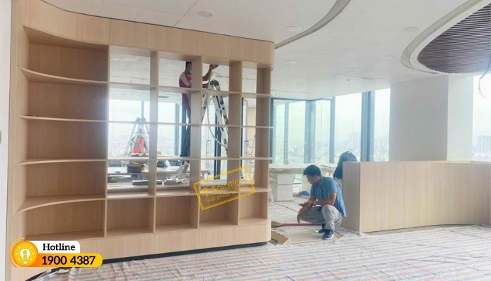 thong mang va lap tong dai cho ap group tai toa nha ap tower 1