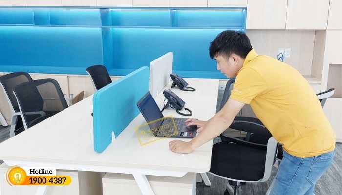 thong mang va lap tong dai cho ap group tai toa nha ap tower 8