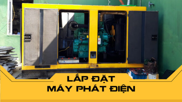 Lắp đặt máy phát điện