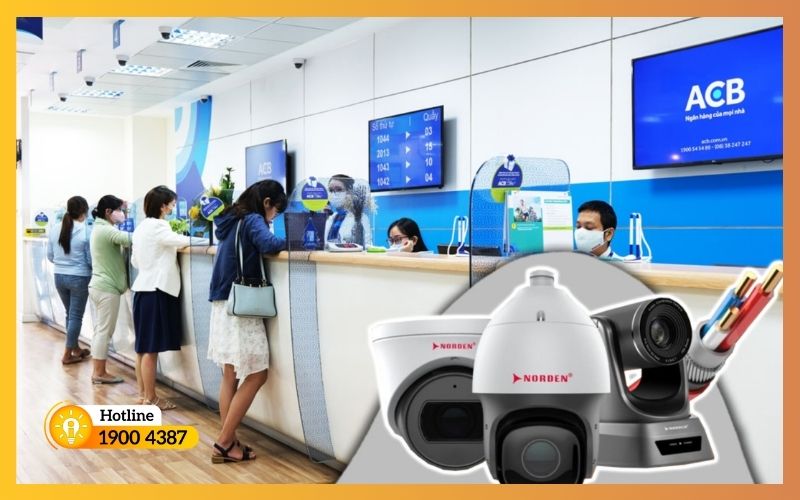 Hệ thống camera cho ngân hàng, quỹ tín dụng