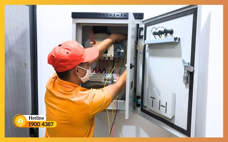 Thi công tủ ATS và chuyển nguồn tự động