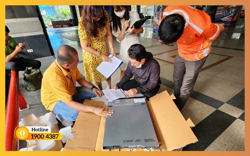 Quy trình phân phối máy chủ chuyên nghiệp tại iSolution