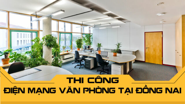 Thi công điện mạng văn phòng tại Đồng Nai