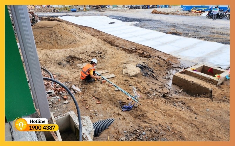 Thi công hệ thống Tiếp địa và Chống sét lan truyền