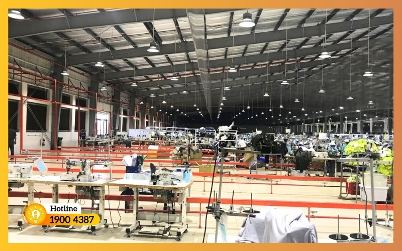 Đặc điểm hệ thống điện trong xưởng may