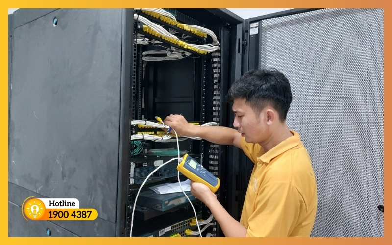 Thi công switch, router và firewall