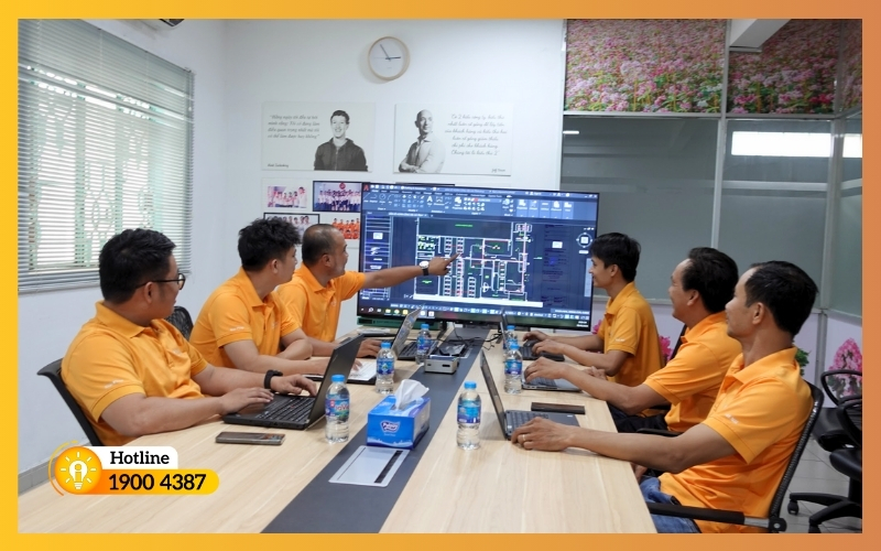 Quy trình thi công mạng LAN Bình Dương đạt chuẩn