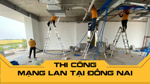 Thi công mạng LAN tại Đồng Nai