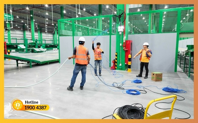 Quy trình thi công mạng LAN tại Long An đạt chuẩn