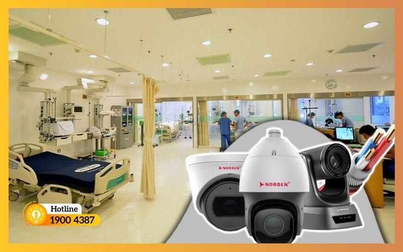 Thiết kế, lắp đặt camera quan sát cho bệnh viện
