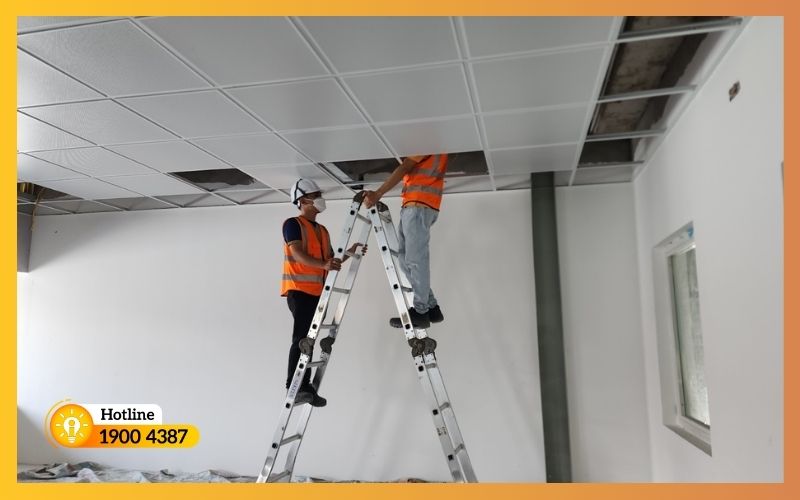 Thi công đi dây âm tường, lắp đặt nổi