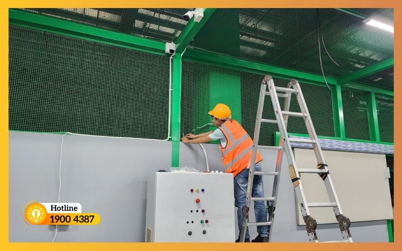 Bố trí thiết bị hợp lý, phủ sóng toàn diện