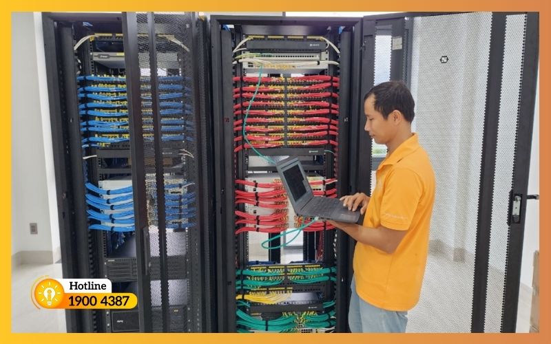 Trang bị thiết bị mạng chuẩn doanh nghiệp, thương hiệu chính hãng